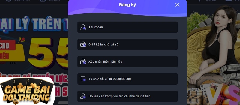 Hướng dẫn cách đăng ký tài khoản chính thức tại EE88